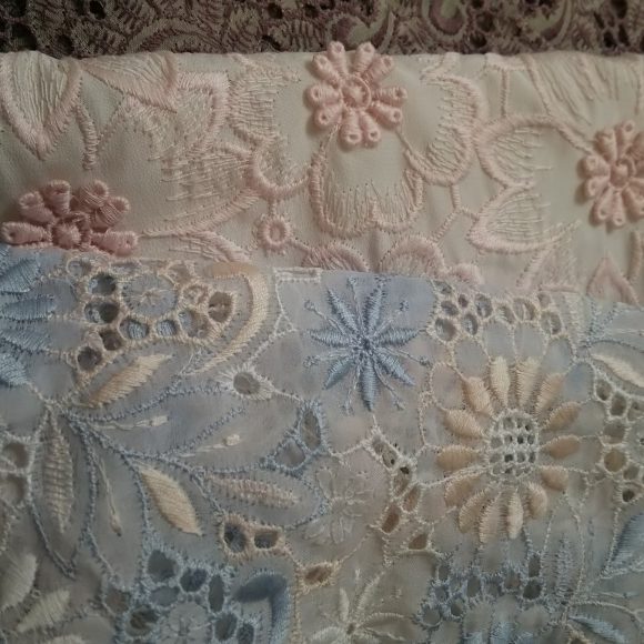 vintageレースの生地!